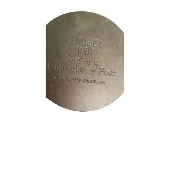 4 Hallmark Christmas Carousel Horse Lot Ornaments Snow, Holly, Star, Ginger 1989 - Picture 6 of 11